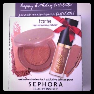 NWT TARTE MINI BLUSH & LIP PAINT